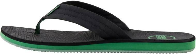 JACK & JONES teenslippers grijs groen