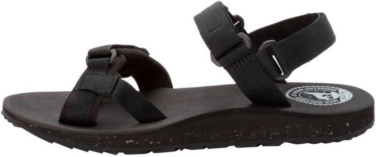 Jack Wolfskin Outfresh outdoor sandalen zwart grijs