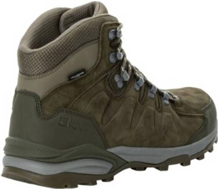 Jack Wolfskin Refugio Texapore Mid wandelschoenen bruin