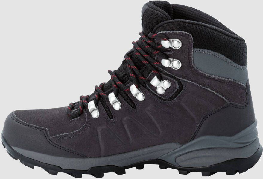 Jack Wolfskin Refugio Texapore wandelschoenen antraciet paars