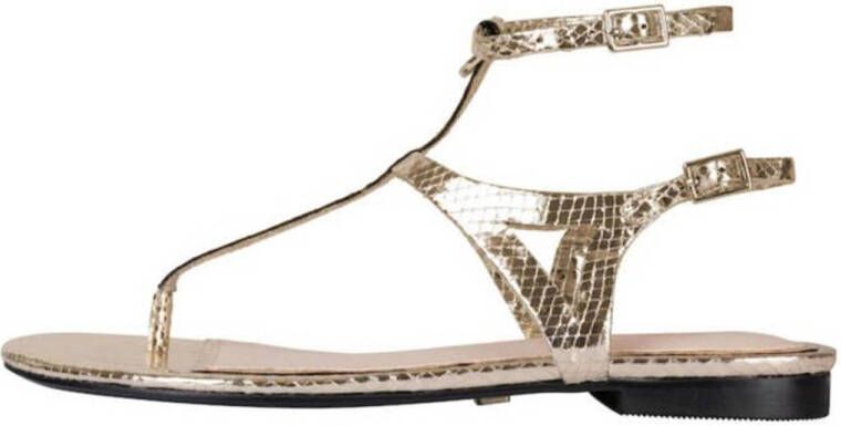 JOSH V sandalen goud metallic