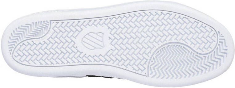 K-Swiss Court Chausseur sneakers wit zwart