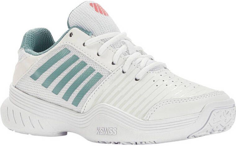 K-Swiss Court Express Omni tennisschoenen wit lichtblauw