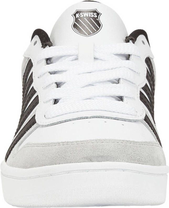 K-Swiss Court Palisades sneakers wit grijs zwart