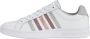 K-Swiss Court Tiebreak sneakers wit lila oudroze - Thumbnail 2