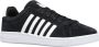 K-Swiss Court Tiebreak sneakers zwart wit - Thumbnail 5