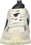 Kaotiko DETROIT 99 Volwassenen Lage sneakersDames sneakers Wit beige - Thumbnail 4