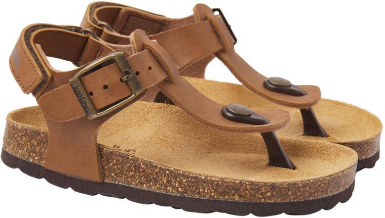 Kipling Juan 3 sandalen cognac