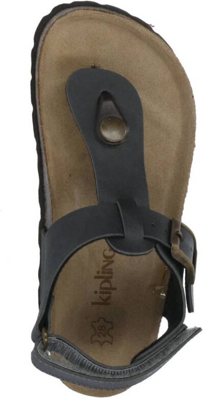 Kipling Juan 3 sandalen donkergrijs