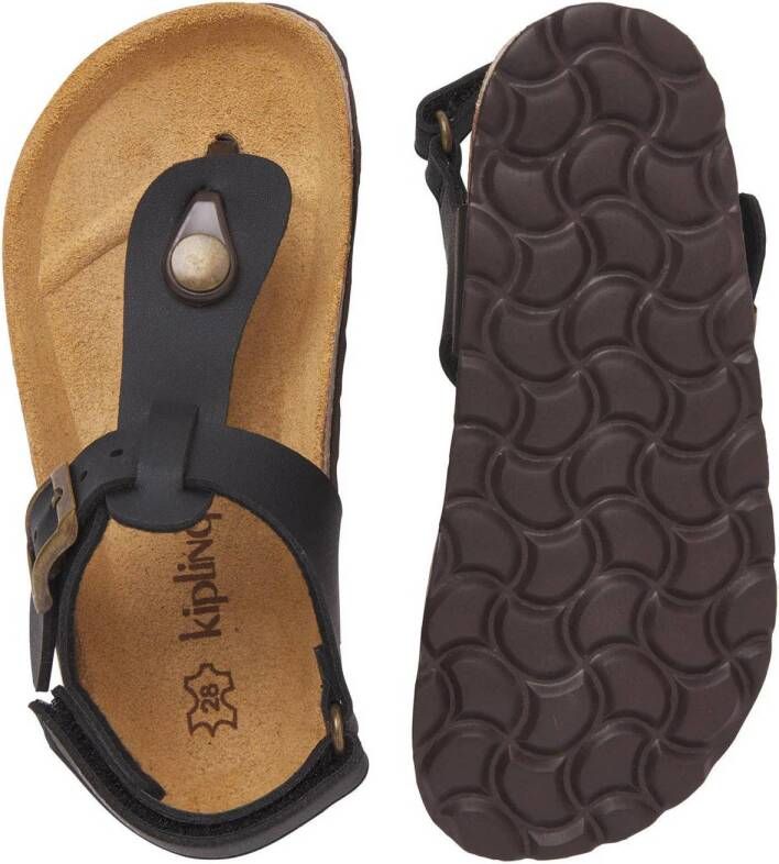 Kipling Juan 3 sandalen zwart