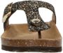 Kipling teenslipper zwart goud Meisjes Imitatieleer All over print 31 - Thumbnail 3