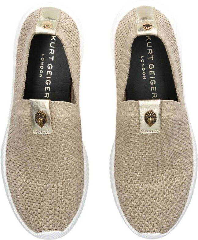 Kurt Geiger Lorna slip-on sneakers beige