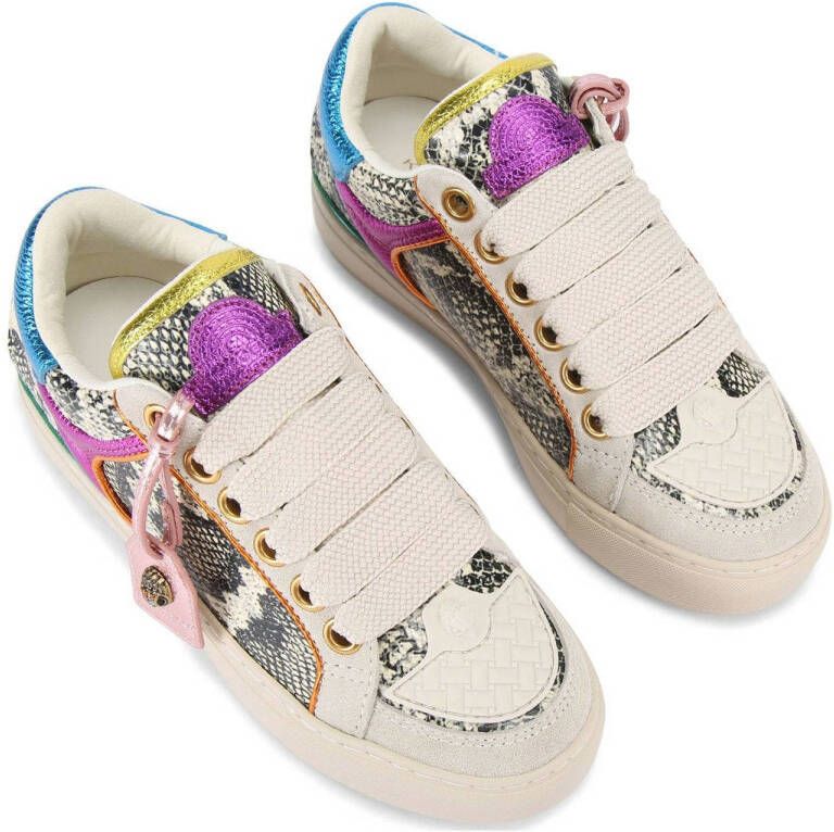 Kurt Geiger Southbank leren sneakers slang multi