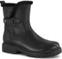 Landrover gevoerde leren enkelboots zwart - Thumbnail 2