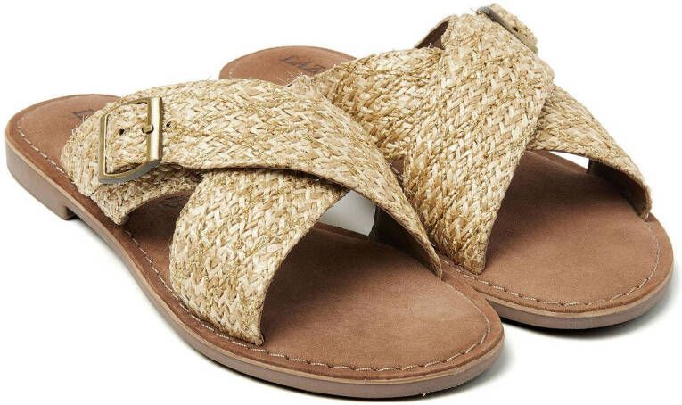 Lazamani beige slippers