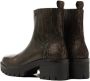 Lazamani Fey chunky leren chelsea boots bruin metallic - Thumbnail 3