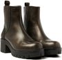 Lazamani Fey chunky leren chelsea boots bruin metallic - Thumbnail 4