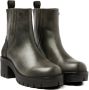 Lazamani Fey chunky leren chelsea boots grijs metallic - Thumbnail 3