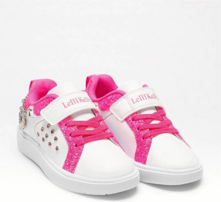 Lelli Kelly sneakers meisjes wit roze