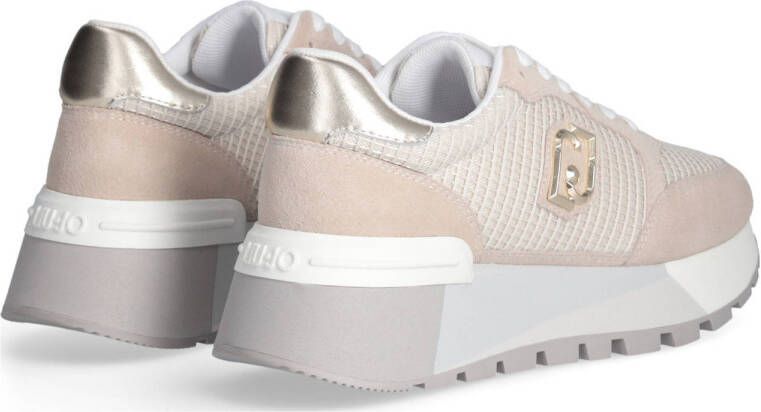 Liu Jo Amazing 25 suède sneakers beige