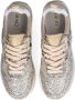 Liu Jo Maxi Wonder 01 leren sneakers beige glitter - Thumbnail 6