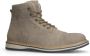 Manfield gevoerde nubuck veterboots taupe - Thumbnail 4