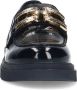 Manfield Dames Zwarte lakleren loafers - Thumbnail 5