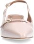 Manfield lakleren slingback pumps beige - Thumbnail 4