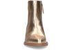 Manfield Dames Goudkleurige leren metallic cowboy laarzen - Thumbnail 2