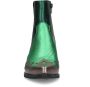 Manfield Dames Groene metallic leren cowboy laarzen - Thumbnail 3