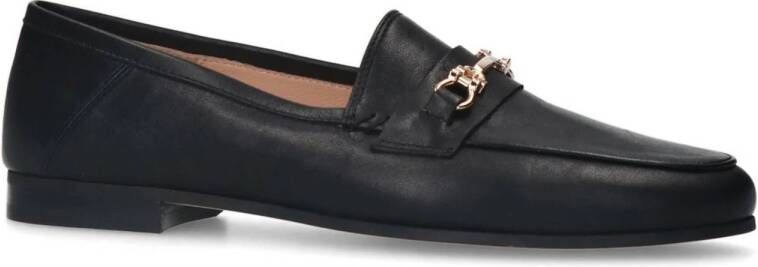 Manfield leren loafers zwart