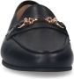 Manfield Dames Zwarte leren loafers - Thumbnail 5