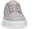 Manfield Heren Grijze leren sneakers - Thumbnail 2