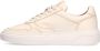 Manfield Heren Beige leren sneakers - Thumbnail 4