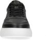 Manfield Heren Zwarte leren sneakers - Thumbnail 3