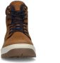 Manfield Heren Cognac leren veterboots - Thumbnail 1