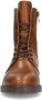 Manfield Dames Cognac leren veterboots - Thumbnail 5