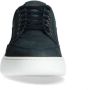 Manfield Heren Donkerblauwe nubuck sneakers - Thumbnail 4