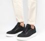 Manfield nubuck sneakers donkerblauw - Thumbnail 2