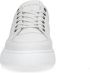 Manfield Heren Witte nubuck sneakers - Thumbnail 3