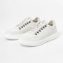 Manfield Heren Off white nubuck sneakers - Thumbnail 3