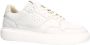 Manfield Heren Witte nubuck sneakers - Thumbnail 4