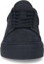 Manfield Heren Zwarte nubuck sneakers - Thumbnail 4