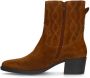 Manfield Dames Cognac suède western boots - Thumbnail 4