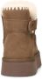 Manfield Dames Taupe suède snowboots met imitatie bond - Thumbnail 5