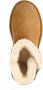 Manfield Dames Beige suède snowboots met wol - Thumbnail 5