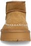 Manfield Dames Cognac suède snowboots - Thumbnail 4