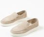 Manfield Heren Beige suède loafers - Thumbnail 2