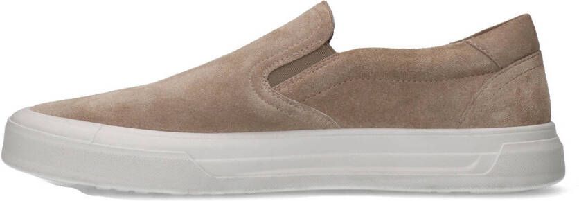 Manfield suède loafers beige