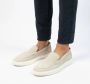 Manfield Heren Beige suède loafers - Thumbnail 4